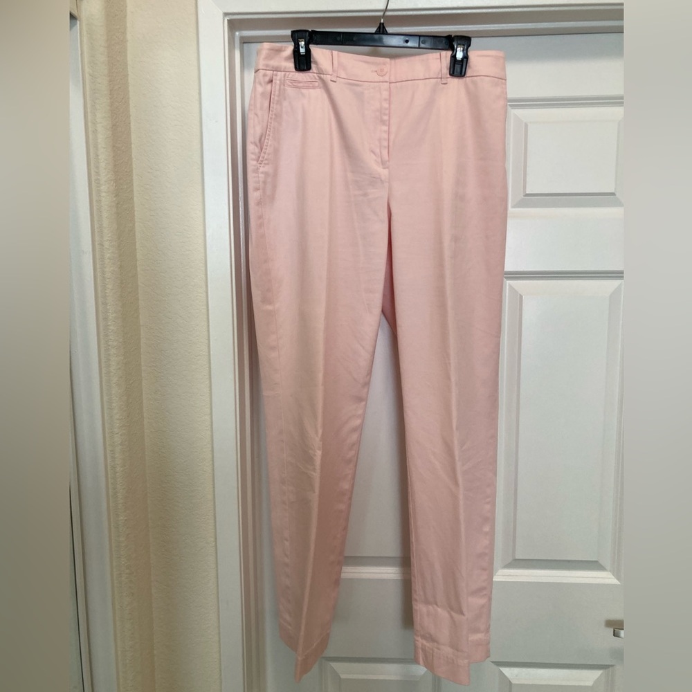 Talbots Pink Cotton Slacks